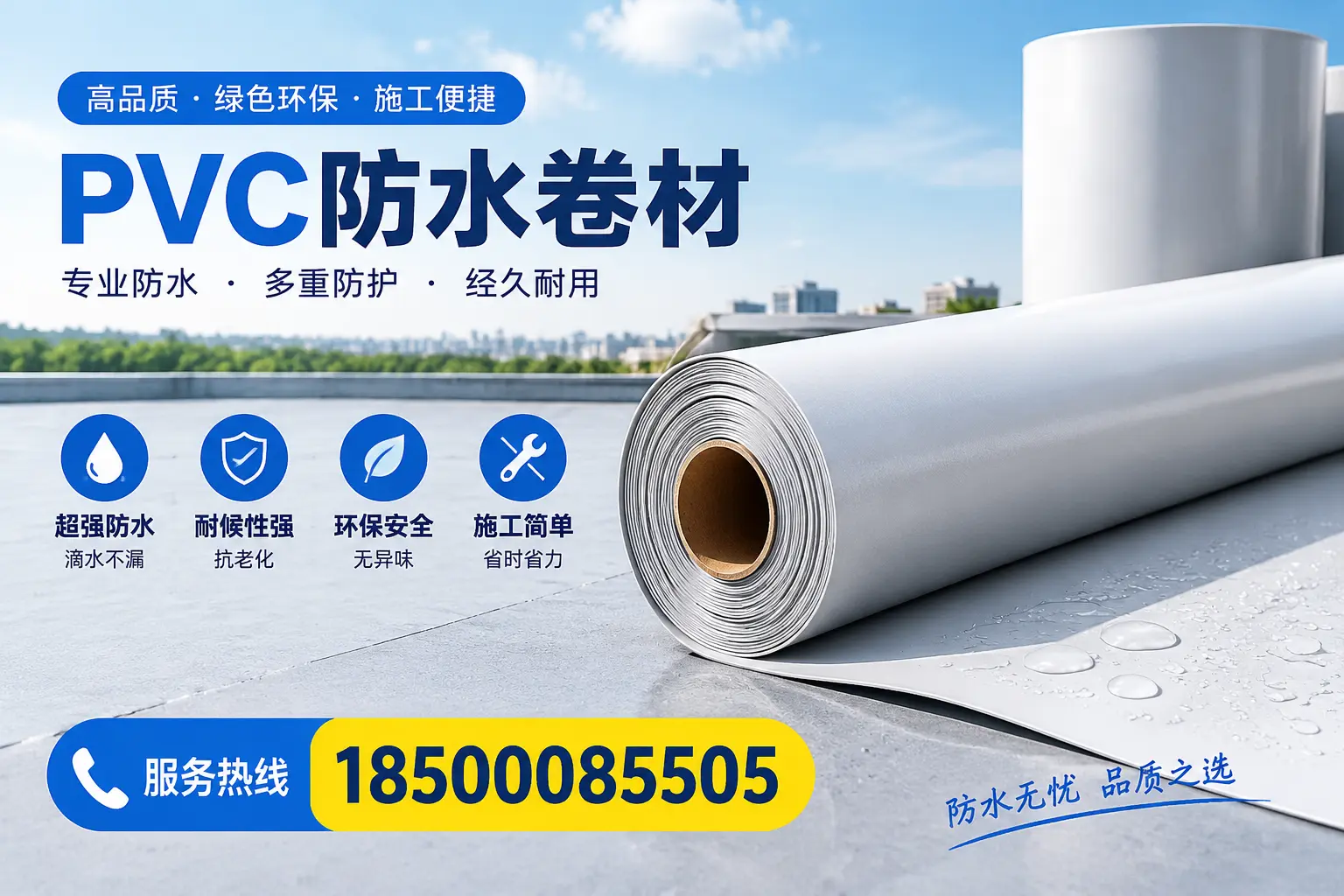 选用PVC防水卷材时需要避开的常见误区,特别是在新余